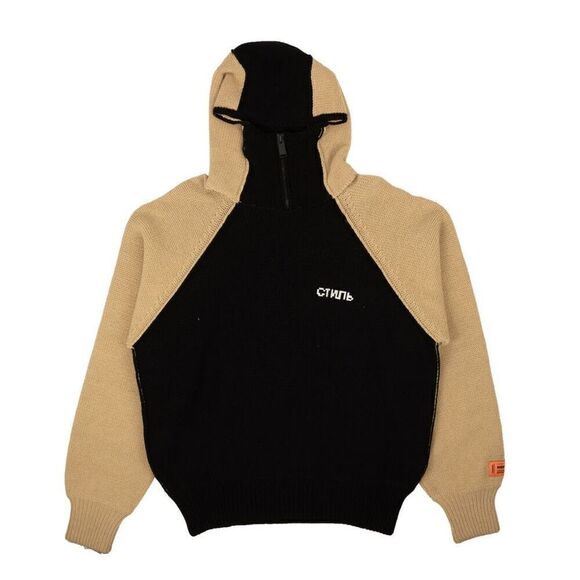 Heron Preston Reverse CTNMB Knit Hoodie - Picture 14 of 15